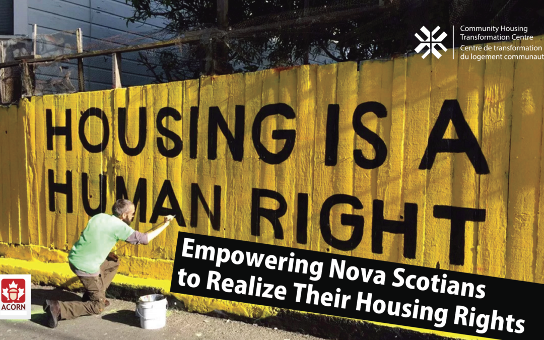 Empowering Nova Scotians to Realize Their Housing Rights