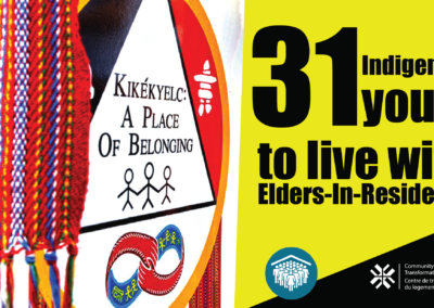 Elders-In-Residence program at Kikékyelc: A place of belonging