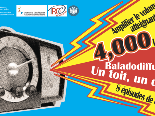 Baladodiffusion « Un toit, un droit »