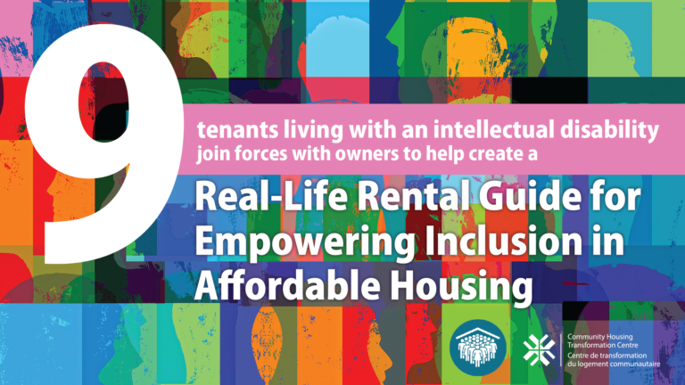 Real-Life Rental Guide for Empowering Inclusion in Affordable Housing will compile lessons, observations and best practices.
