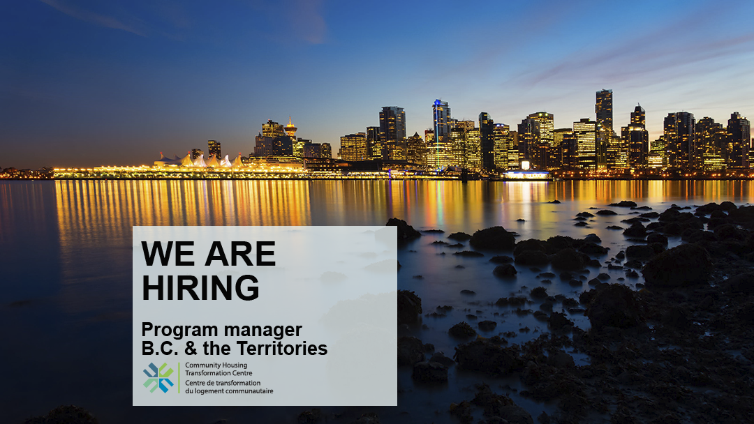 We are hiring! A B.C. program manager!