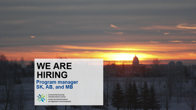 We are hiring: Program manager for the Prairies
