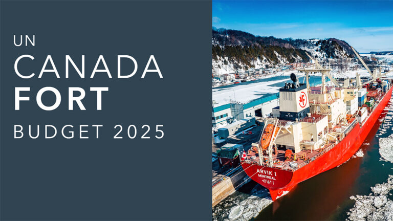 Budget fédéral 2025 et le logement