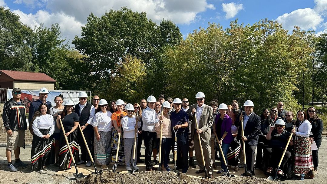 BNH Staff Groundbreaking